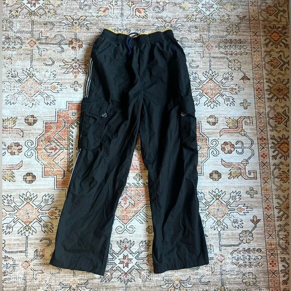 CIRCO SIDE STRIPE CARGO STYLE TRACK PANTS BLUE YELLOW WHITE BOYS SIZE M/8 - Picture 4 of 9